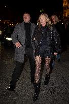 PFW - Kate Moss At Isabel Marant