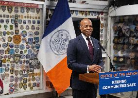 Mayor Eric Adams And Manhattan District Attorney Alvin Bragg Announce New Community Coalition To Enhance Quality Of Life, Improv