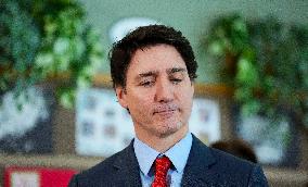 Justin Trudeau In Tears At A Press Conference - Ottawa