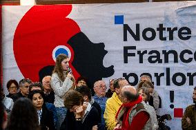 Olivier Faure Meeting - La Seyne-Sur-Mer