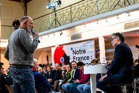 Olivier Faure Meeting - La Seyne-Sur-Mer