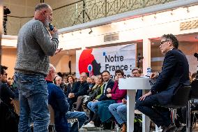 Olivier Faure Meeting - La Seyne-Sur-Mer