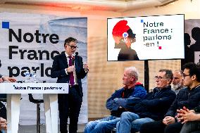 Olivier Faure Meeting - La Seyne-Sur-Mer