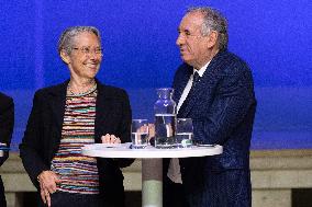 PM Bayrou Takes Part In A Meeting About Women In Science - Paris