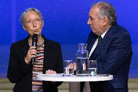 PM Bayrou Takes Part In A Meeting About Women In Science - Paris