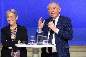 PM Bayrou Takes Part In A Meeting About Women In Science - Paris