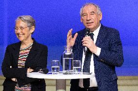 PM Bayrou Takes Part In A Meeting About Women In Science - Paris