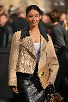 PFW Givenchy Outside Arrivals