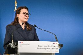 Presentation of the Ukraine Fund in Paris - FA