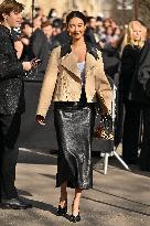 PFW Givenchy Outside Arrivals