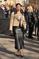 PFW Givenchy Outside Arrivals