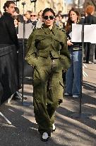 PFW Givenchy Outside Arrivals