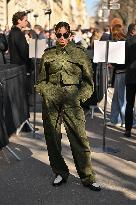 PFW Givenchy Outside Arrivals