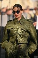 PFW Givenchy Outside Arrivals