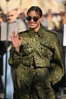 PFW Givenchy Outside Arrivals