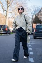 PFW - Christopher Esber Street Style