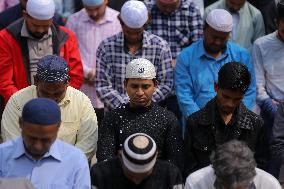 Muslims In Nepal Perform First Friday Ramadan Prayers