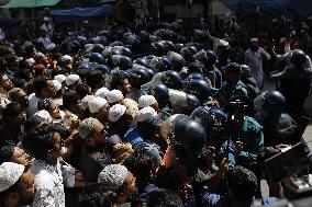 Banned Outfit Hizb Ut-Tahrir Protest In Bangladesh