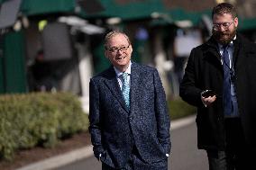 Kevin A. Hassett, Director, National Economic Council (NEC) speaks to the media