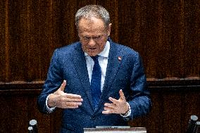 Session Of The Polish Parliament