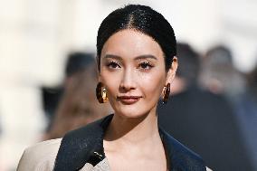 PFW Givenchy Arrivals