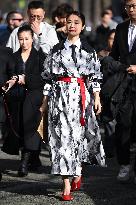 PFW Givenchy Arrivals