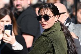 PFW Givenchy Arrivals