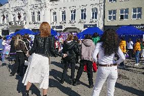 Event ahead of International Womens Day in Uzhhorod