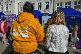 Event ahead of International Womens Day in Uzhhorod