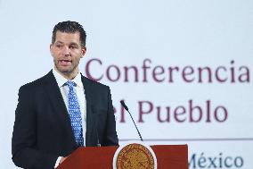 Mexico’s President Claudia Sheinbaum Holds News Conference