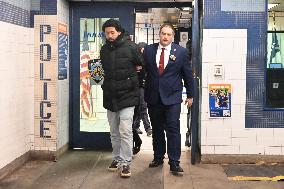 Christopher Benitez Arrested After Allegedly Punching Pregnant Woman Aboard MTA Subway Train In Queens New York