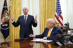 Trump Signs an Executive Order setting up a task force on the World Cup