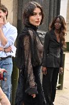 PFW Nina Ricci Outside Arrivals