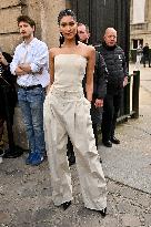 PFW Nina Ricci Outside Arrivals