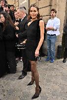 PFW Nina Ricci Outside Arrivals