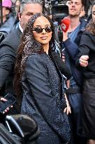 PFW Kenzo Outside Arrivals