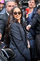 PFW Kenzo Outside Arrivals