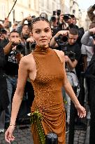 PFW Nina Ricci Outside Arrivals