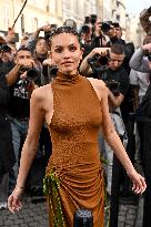 PFW Nina Ricci Outside Arrivals