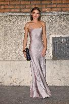 PFW Victoria Beckham Outside Arrivals