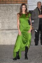 PFW Victoria Beckham Outside Arrivals