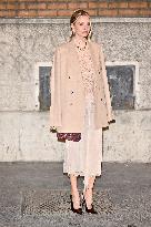 PFW Victoria Beckham Outside Arrivals