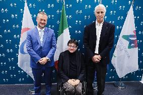 The Celebration Event One Year To Go At The Winter Paralympics Milan Cortina 2026 At The Headquarters Of The Fondazione Milano C