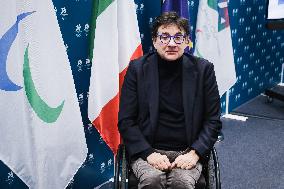 The Celebration Event One Year To Go At The Winter Paralympics Milan Cortina 2026 At The Headquarters Of The Fondazione Milano C