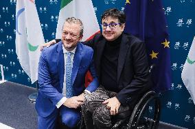 The Celebration Event One Year To Go At The Winter Paralympics Milan Cortina 2026 At The Headquarters Of The Fondazione Milano C