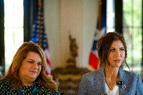 Governor Jennifer González Colón Meets With U.S. Homeland Security Secretary Kristi Noem In San Juan