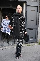 PFW Ludovic de Saint Sernin Outside Arrivals