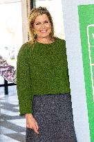 Queen Maxima At A Meeting Of WOMEN Inc- Amsterdam