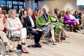 Queen Maxima At A Meeting Of WOMEN Inc- Amsterdam