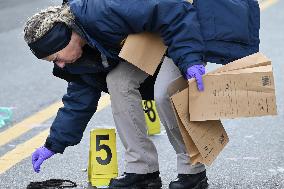 45-year-old Man Shot To The Head And Killed At The Intersection And Area Of Rockaway Avenue And Somers Street In The Bedford-Stu